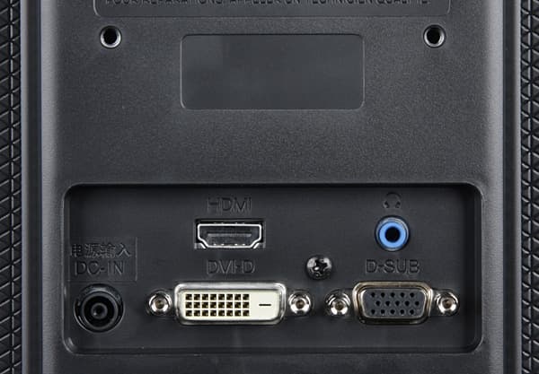 ЖК-монитор LG D2343P, разъемы