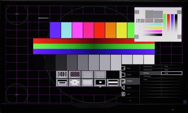 ЖК-монитор Philips 288P6L, меню установок