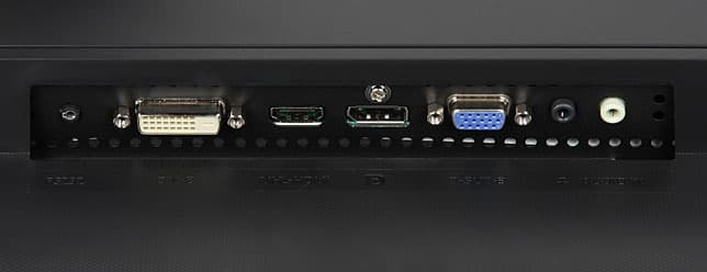 ЖК-монитор Philips BDM3470UP, разъемы