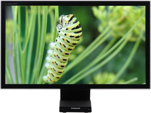 ЖК-монитор Samsung C27A750X, Вид спереди