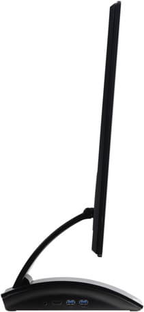 ЖК-монитор Samsung C27A750X, Вид сбоку