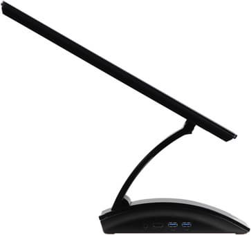 ЖК-монитор Samsung C27A750X, Вид сбоку