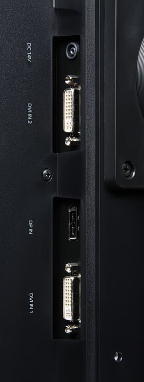 ЖК-монитор Samsung S27A850D, Разъемы