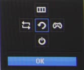 ЖК-монитор Samsung S27D590CS, меню установок