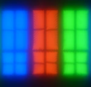 ЖК-монитор Samsung S27D590CS, Микрофотографии матрицы