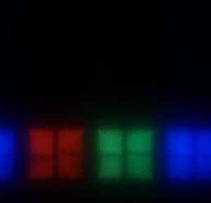 ЖК-монитор Samsung S27D590CS, Микрофотографии матрицы