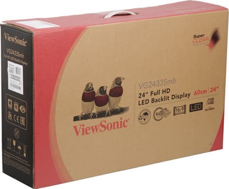 ЖК-монитор ViewSonic VG2433Smh, коробка
