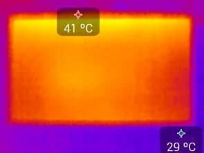 ЖК-монитор ViewSonic VG2433Smh. Нагрев спереди