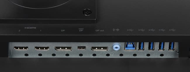 ЖК-монитор ViewSonic VP2468, разъемы