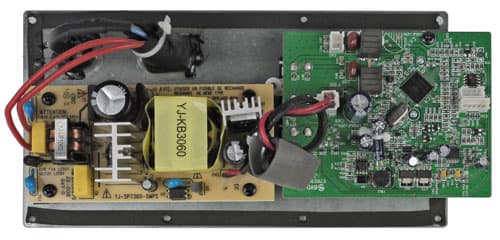 Genius SP-HF2020, усилитель и блок питания