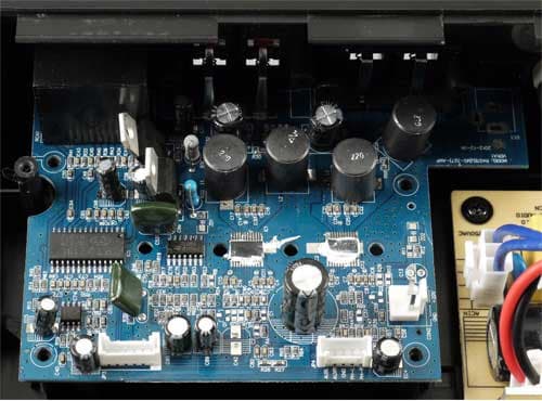 Плата усилителя Thonet&Vander Ratsel, радиатор снят