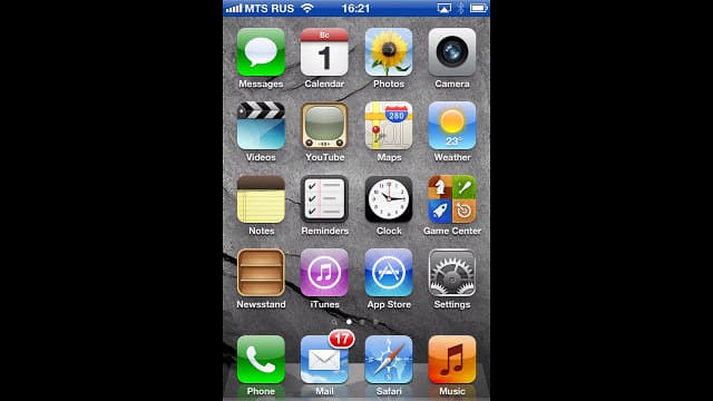 Интерфейс Apple TV