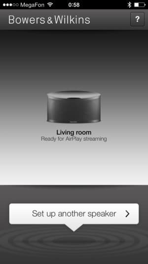 Приложение Bowers & Wilkins Control