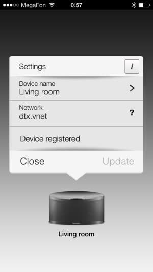 Приложение Bowers & Wilkins Control