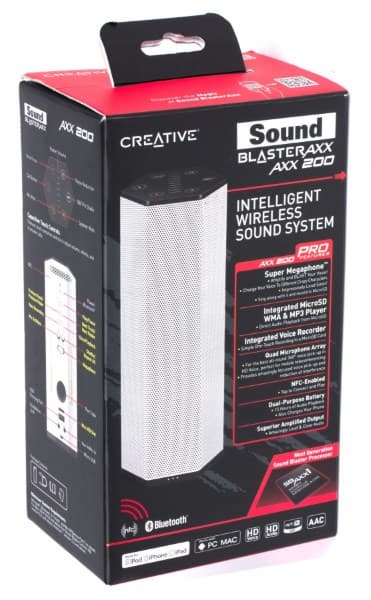 Коробка колонки Creative Sound BlasterAxx Axx 200