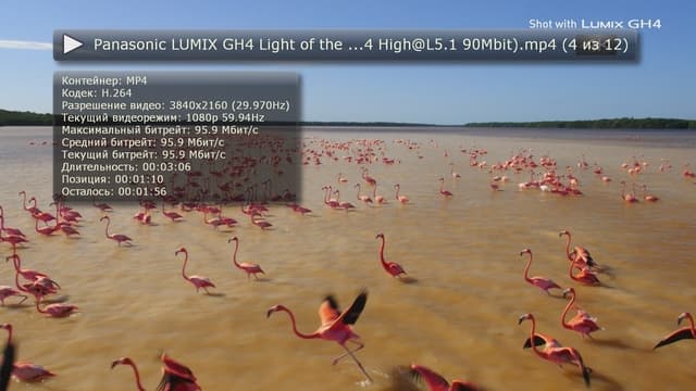 Интерфейс плеера Dune HD Solo 4K