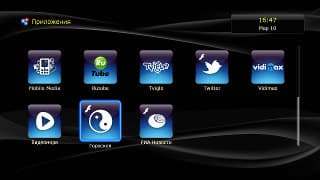 Приложения плеера Dune HD TV-303D