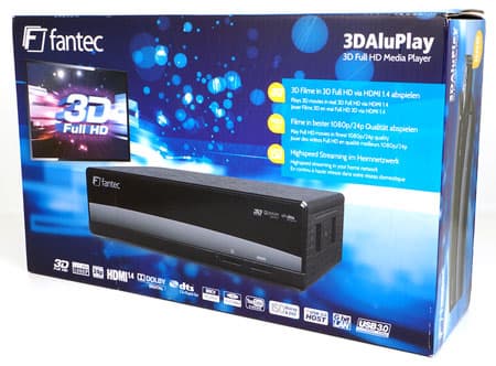 3D-медиаплеер Fantec 3DAluPlay