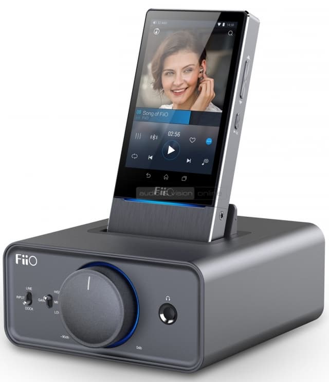 Аудиофильский Hi-Res DSD 384/32 плеер FiiO X7 и усилитель мощности FiiO AM2