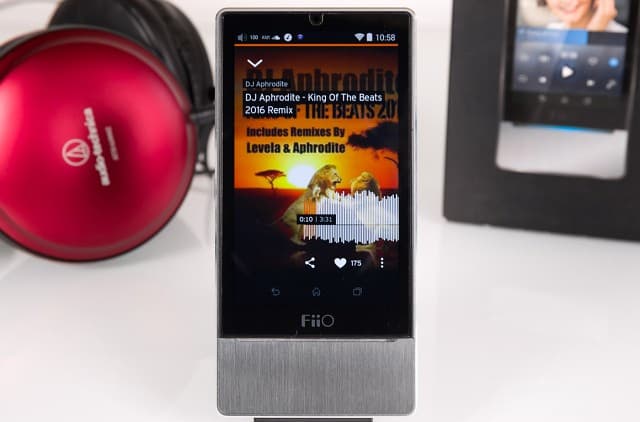 Аудиофильский Hi-Res DSD 384/32 плеер FiiO X7 и усилитель мощности FiiO AM2