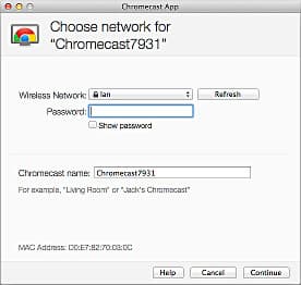 Настройка медиаадаптера Google Chromecast