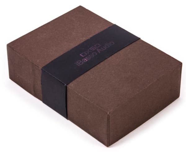 Коробка плеера iBasso DX50