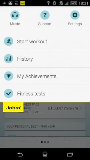 Приложение Jabra Sport