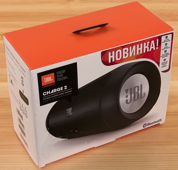 Коробка колонки JBL Charge 2