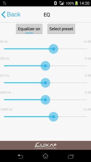 Приложение Luxa2 Groovy Audio Center