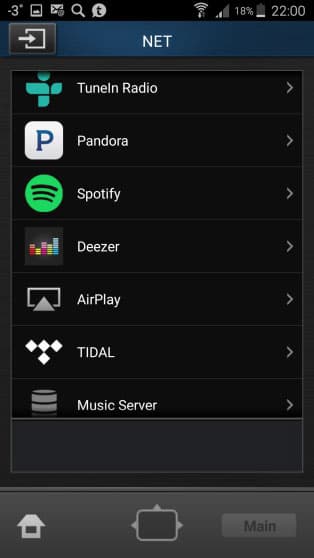 Мобильное приложение iControlAV5, AV-ресивер Pioneer VSX-1131