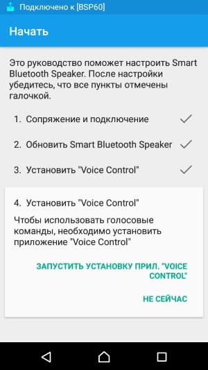 Работа беспроводной колонки Sony BSP60