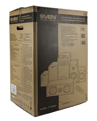 Упаковка Sven IHOO T100U
