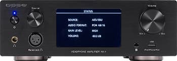 Интерфейс работы с усилителем для наушников/ЦАП Oppo HA-1