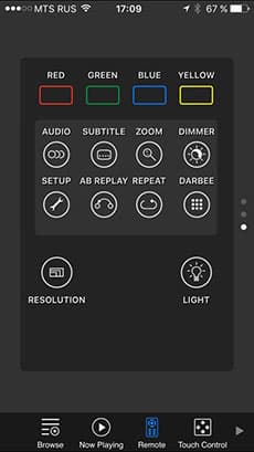 Приложение MediaControl для плеера Oppo BDP-105D