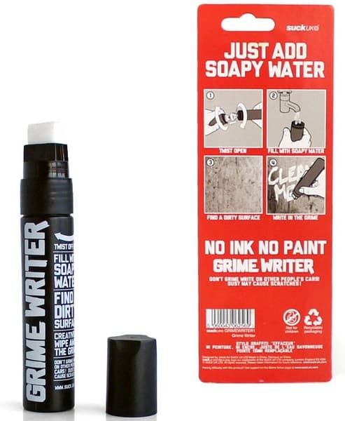 маркер с мыльной водой