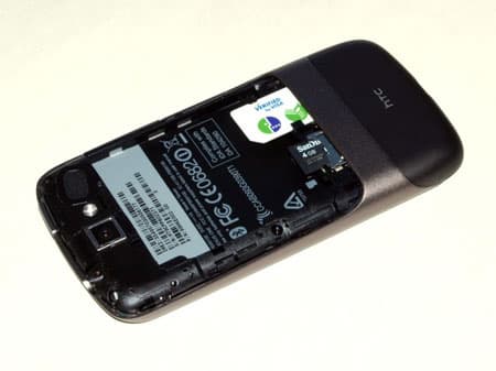 Обратная сторона аппарата