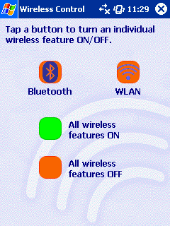 iPaq wireless manager