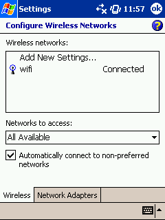 Wireless networks