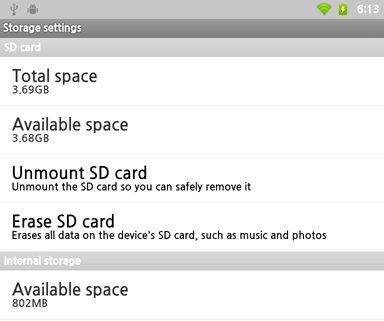 Обзор Kyobo eReader. Скриншоты. Информация о памяти