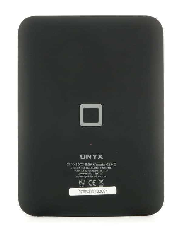 Onyx Boox i62M Captain Nemo - тыльная сторона