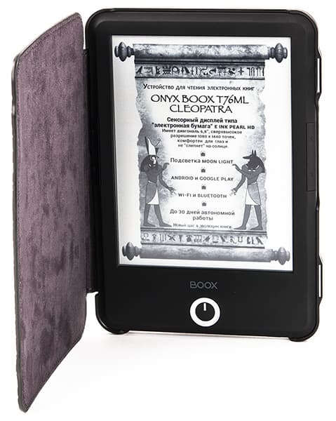Внешний вид Onyx Boox T76ML Cleopatra
