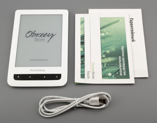 PocketBook Touch — комплектация