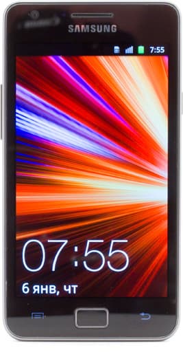 Обзор Samsung Galaxy S II. Лицевая панель коммуникатора