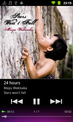 Обзор Sony Walkman Z. Скриншоты. Аудиоплеер