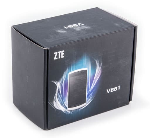 Обзор ZTE Blade+. Упаковка коммуникатора