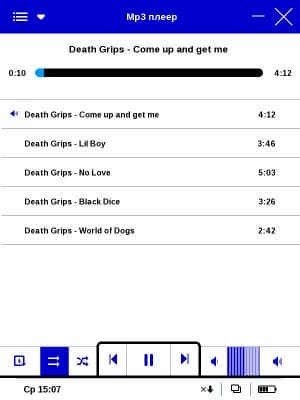 Интерфейс PocketBook Color Lux