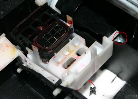 Прямая струйная печать шаблона печатных плат