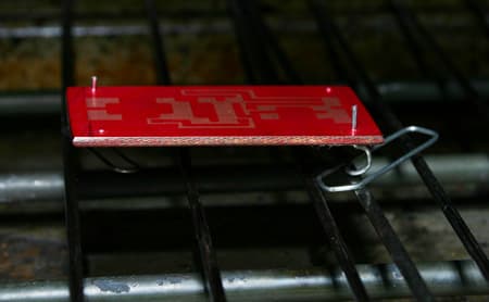 Прямая струйная печать шаблона печатных плат