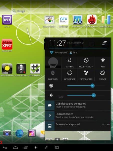 Операционная система планшета 3Q Glaze RC7804F