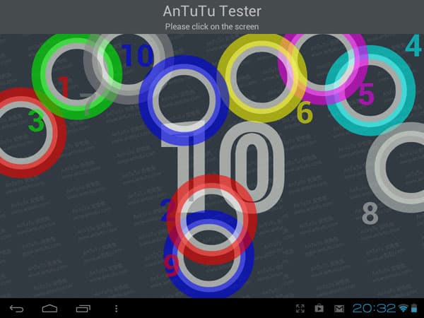 Результаты теста AnTuTu Benchmark на планшете 3Q Surf RC9716B